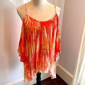 Super Cute TT Beach Cold shoulder Top